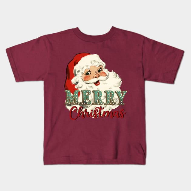 Merry Christmas Kids T-Shirt by Brooke Rae's